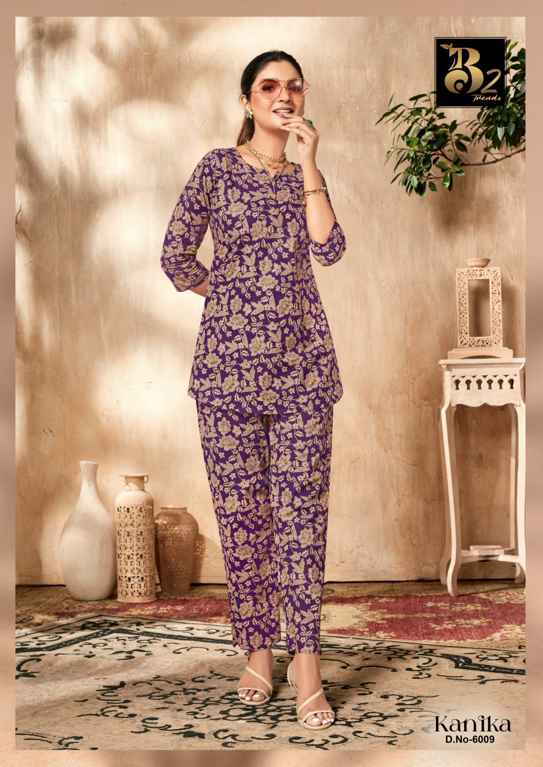 Kanika Vol 6 B2 Trends Cotton Co Ord Set Wholesale Price