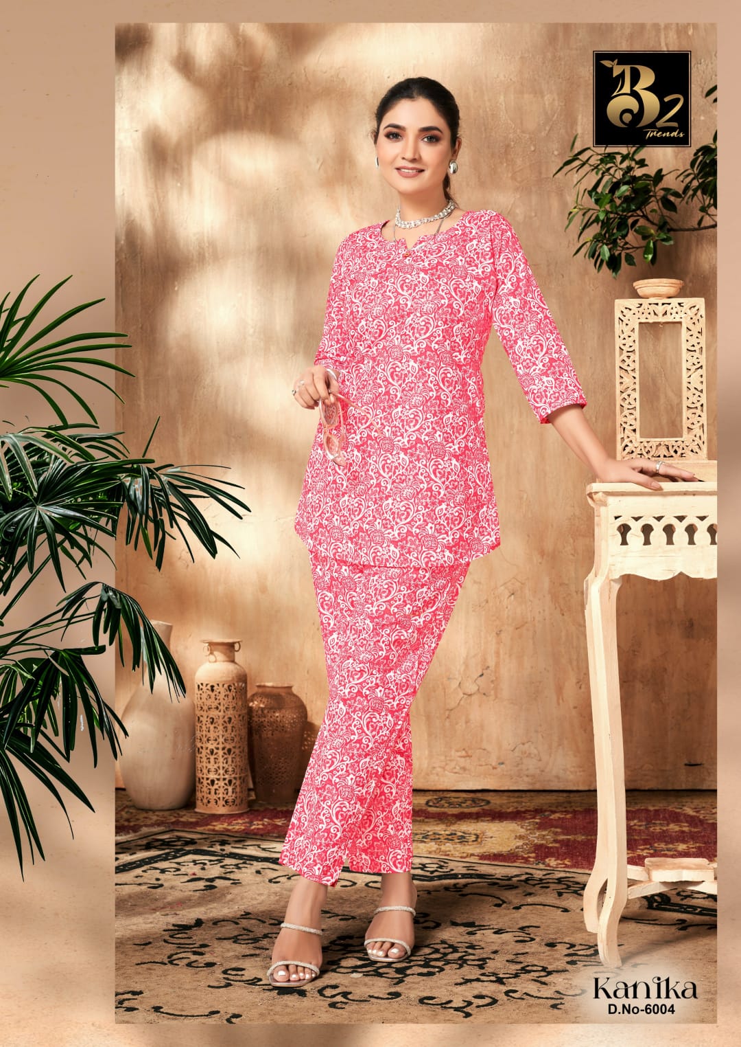 Kanika Vol 6 B2 Trends Cotton Co Ord Set Wholesale Price