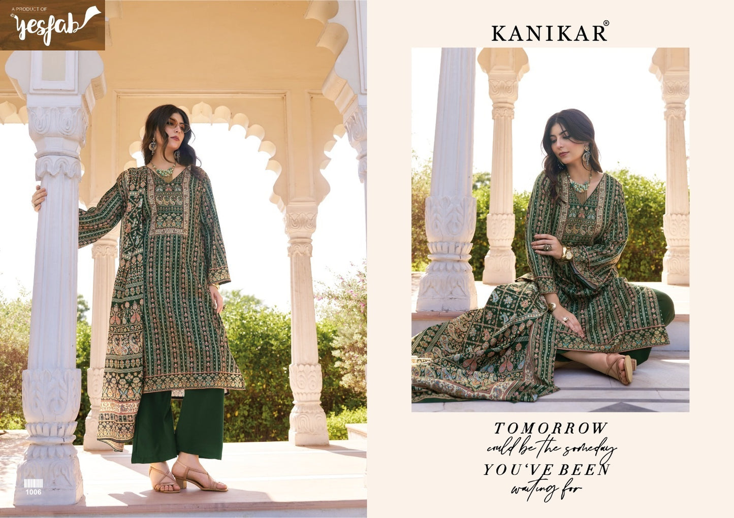 Kanikar Yesfab Pant Style Suits Exporter Gujarat