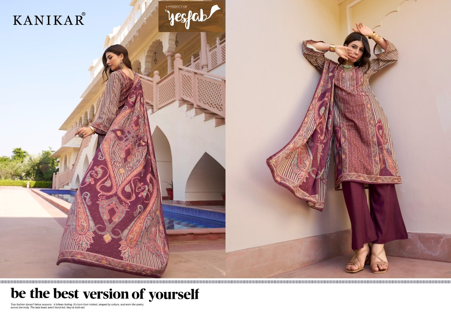 Kanikar Yesfab Pant Style Suits Exporter Gujarat