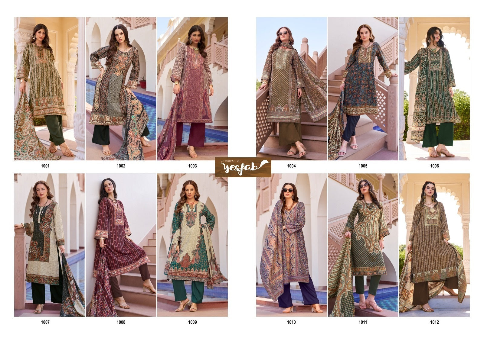 Kanikar Yesfab Pant Style Suits Exporter Gujarat