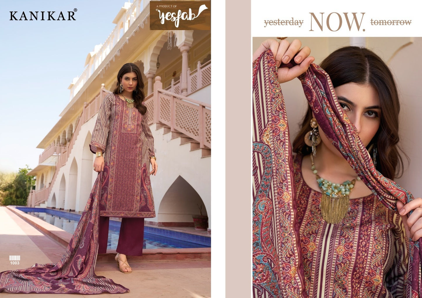 Kanikar Yesfab Pant Style Suits Exporter Gujarat