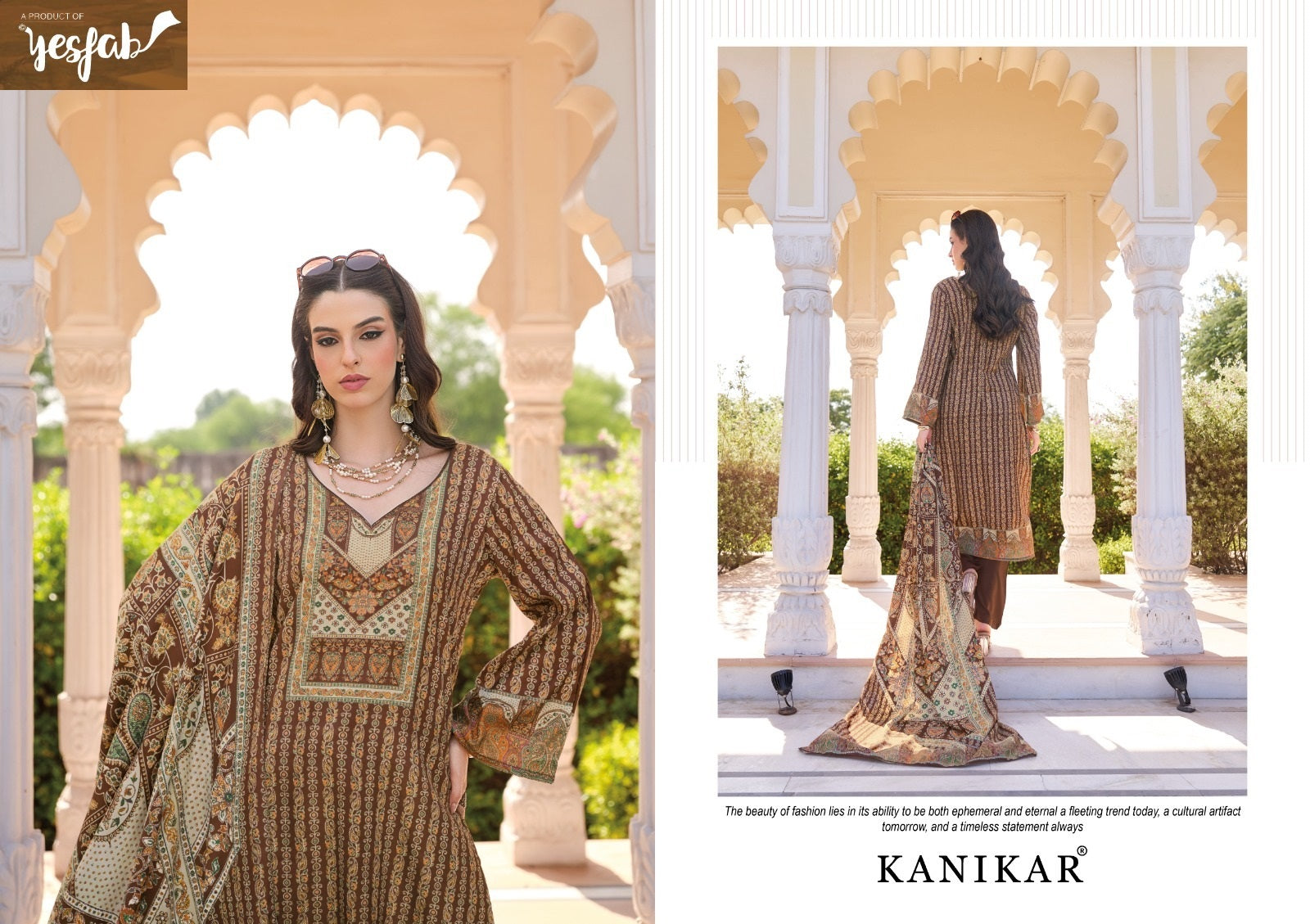 Kanikar Yesfab Pant Style Suits Exporter Gujarat