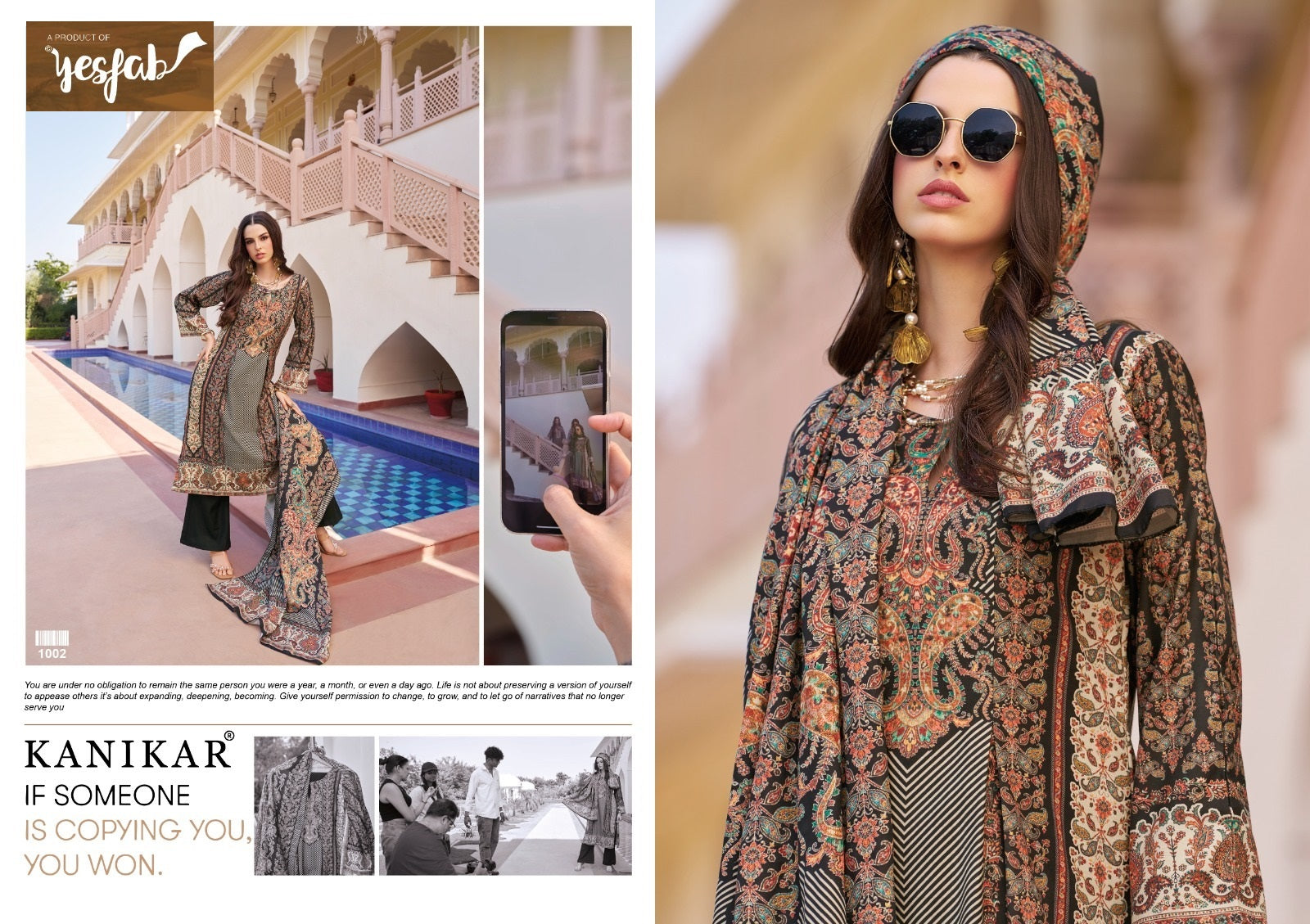 Kanikar Yesfab Pant Style Suits Exporter Gujarat