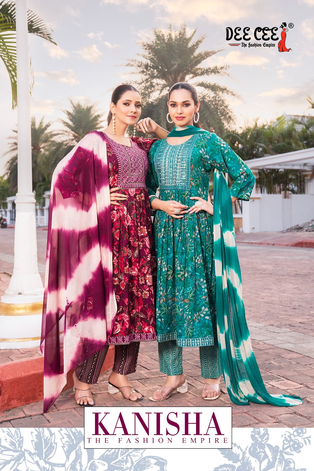 Kanisha Deecee Rayon Readymade Pant Style Suits Wholesale Rate