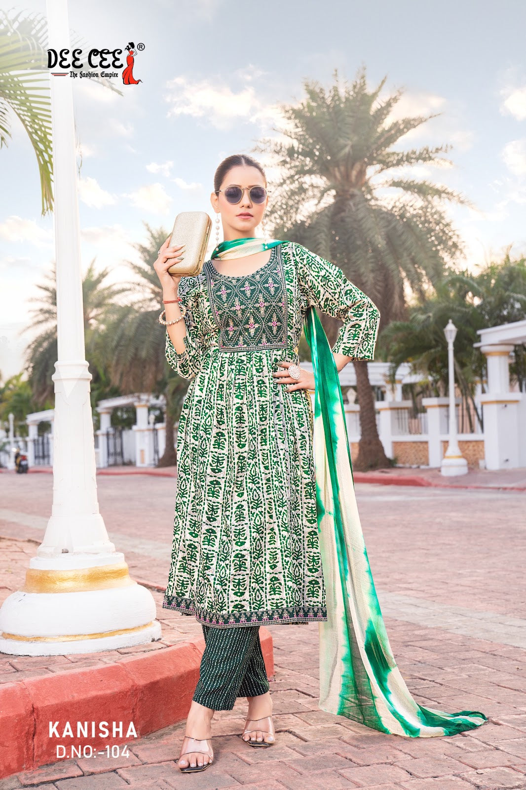 Kanisha Deecee Rayon Readymade Pant Style Suits Wholesale Rate