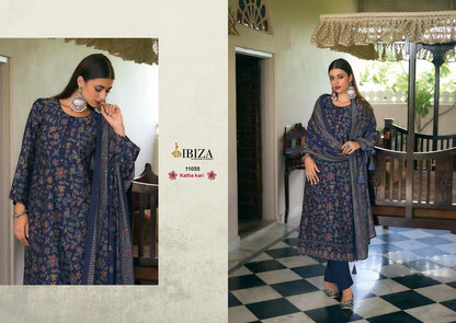 Kantha Kari Vol 2 Ibiza Modal Silk Pant Style Suits Wholesaler Gujarat