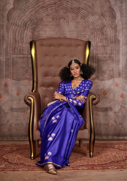 Kanthkala Pichhwai Rajtex Handloom Weaving Sarees Wholesale Price