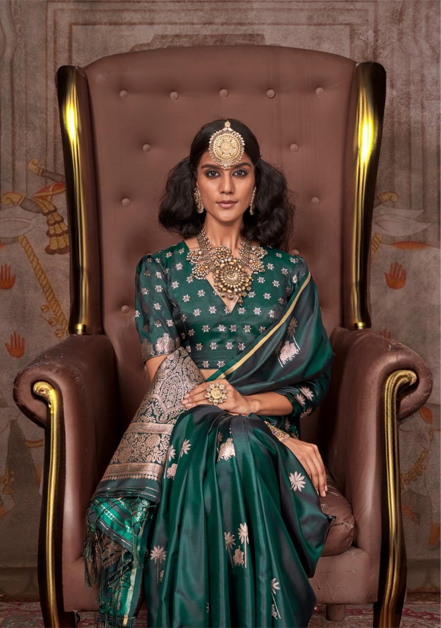 Kanthkala Pichhwai Rajtex Handloom Weaving Sarees Wholesale Price