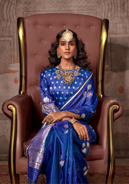 Kanthkala Pichhwai Rajtex Handloom Weaving Sarees Wholesale Price