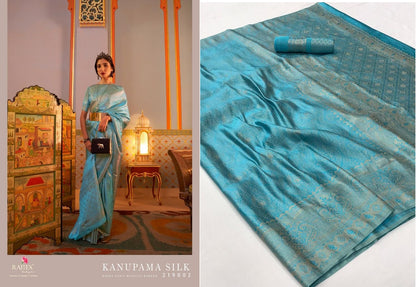 Kanupama Silk Rajtex Nylon Sarees Exporter Gujarat