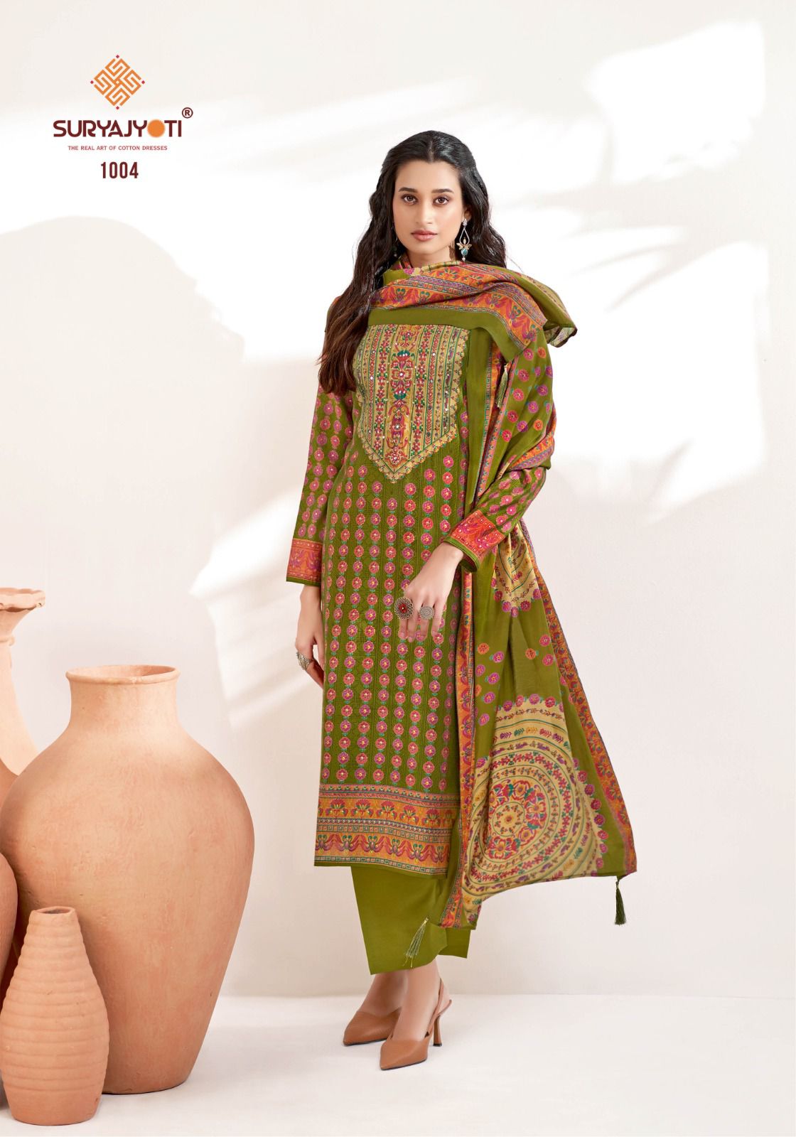 Kanz Vol 1 Suryajyoti Modal Silk Pant Style Suits Exporter