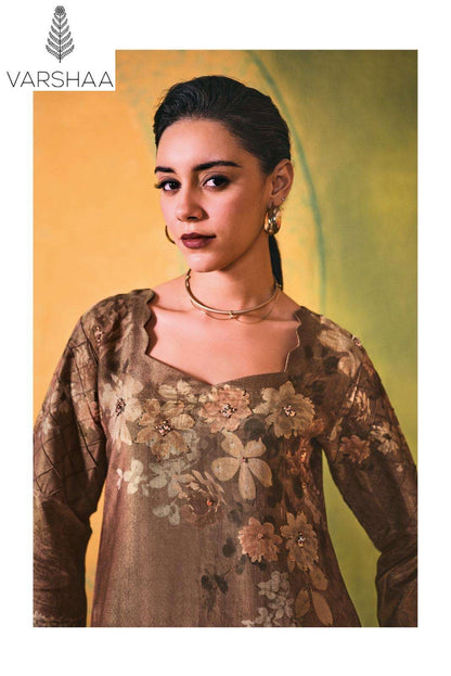 Kara Varshaa Viscose Simmer Pant Style Suits Wholesale