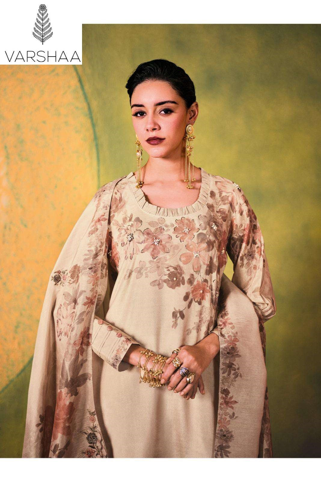 Kara Varshaa Viscose Simmer Pant Style Suits Wholesale