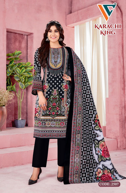 Karachi King Vol 25 Vandana Creation Cotton Pant Style Suits Wholesale Price