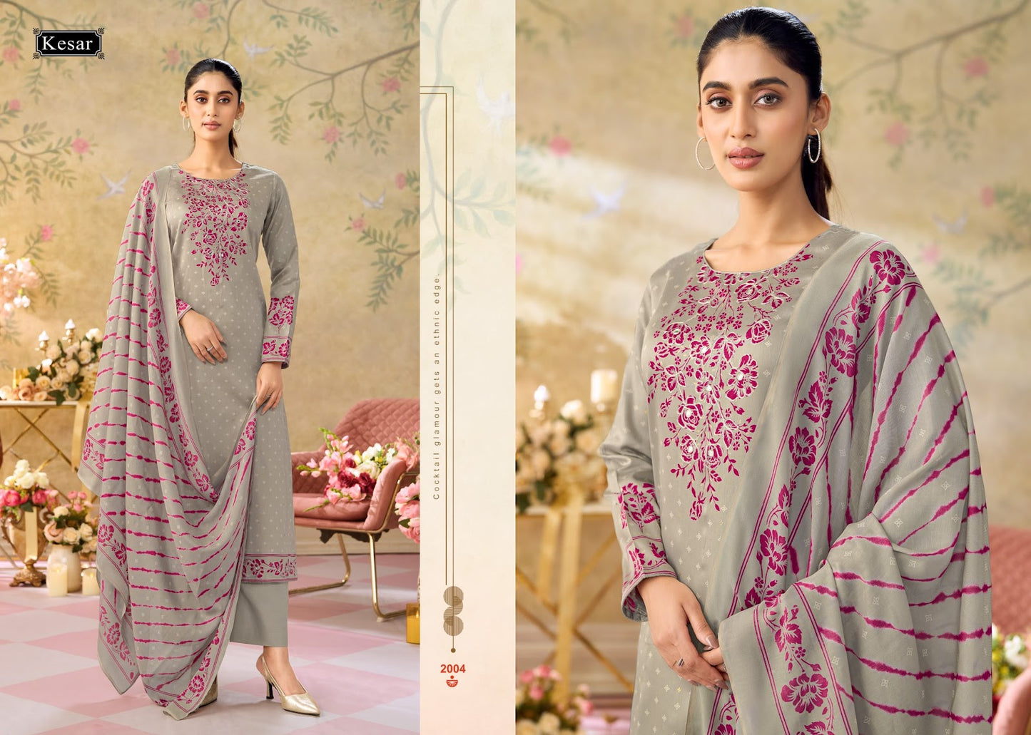 Kareena 637 Kesar Jam Satin Karachi Salwar Suits Wholesaler Gujarat
