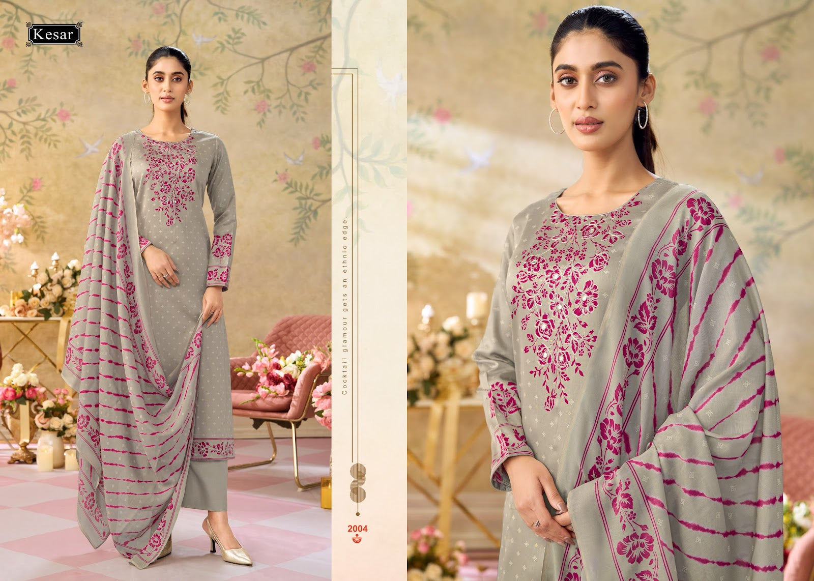 Kareena 637 Kesar Jam Satin Karachi Salwar Suits Wholesaler Gujarat