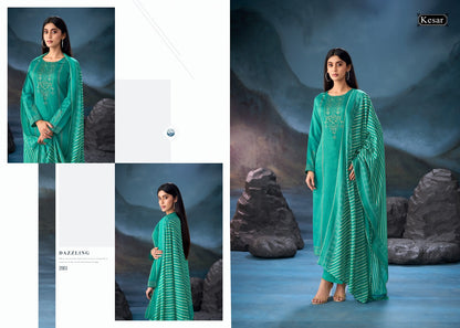 Kareena 638 Kesar Jam Satin Karachi Salwar Suits Exporter Gujarat