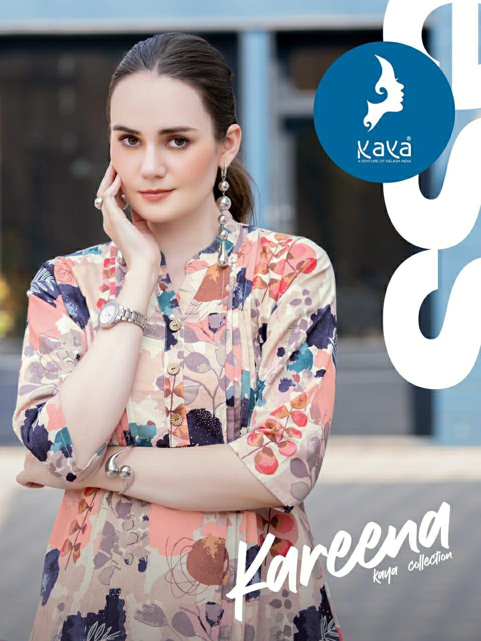 Kareena Kaya Cotton Short Kurtis Supplier