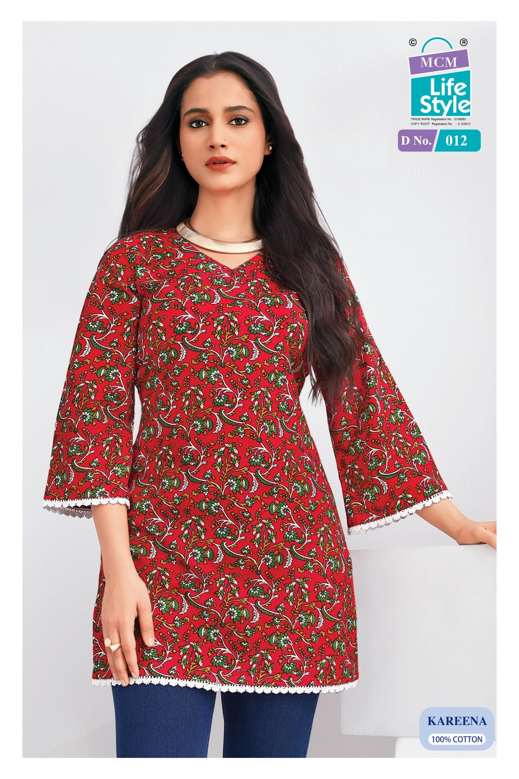 Kareena Mcm Lifestyle Cotton Short Kurtis Manufacturer