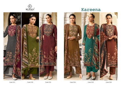 Kareena Rupali Pashmina Suits Exporter Ahmedabad