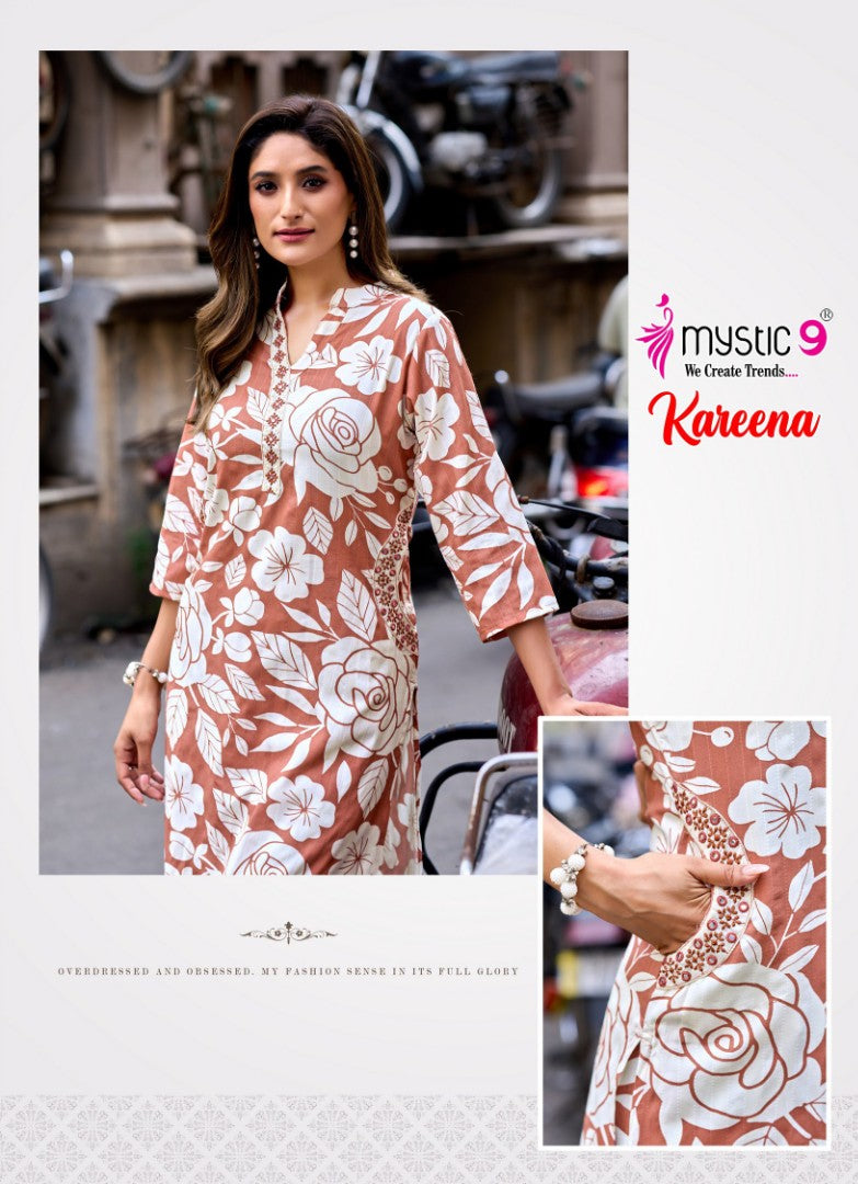Kareena Vol 2 Mystic 9 Rayon Co Ord Set Manufacturer Ahmedabad