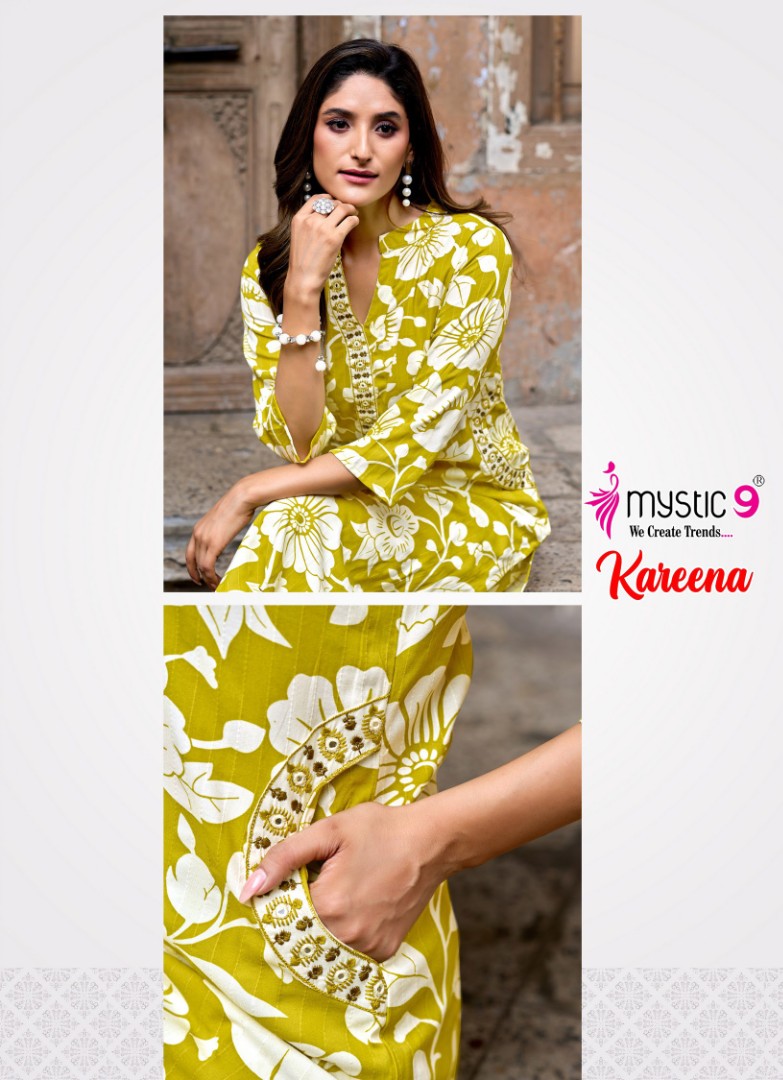 Kareena Vol 2 Mystic 9 Rayon Co Ord Set Manufacturer Ahmedabad