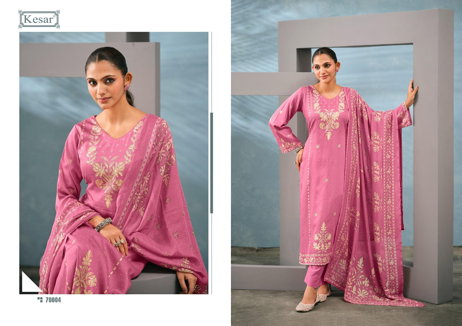 Kareena Vol 618 Kesar Jam Satin Karachi Salwar Suits Wholesaler Gujarat