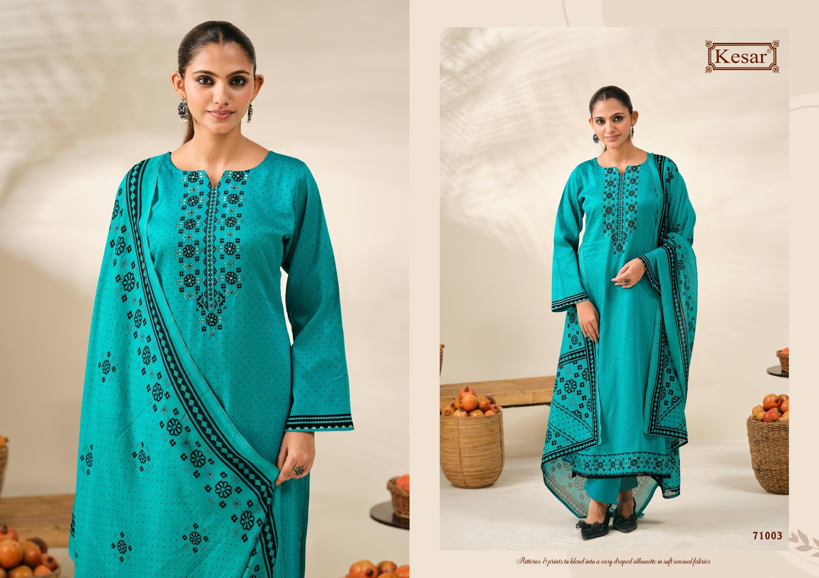 Kareena Vol 619 Kesar Jam Satin Karachi Salwar Suits Wholesale
