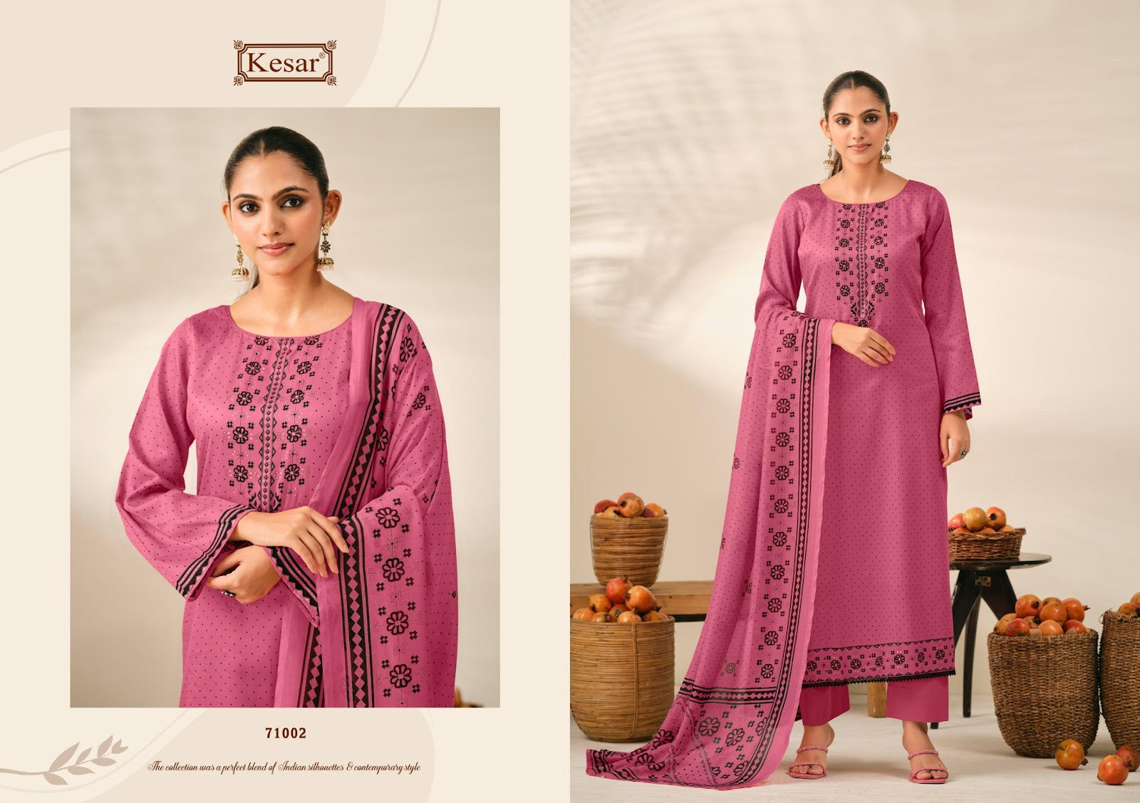 Kareena Vol 619 Kesar Jam Satin Karachi Salwar Suits Wholesale