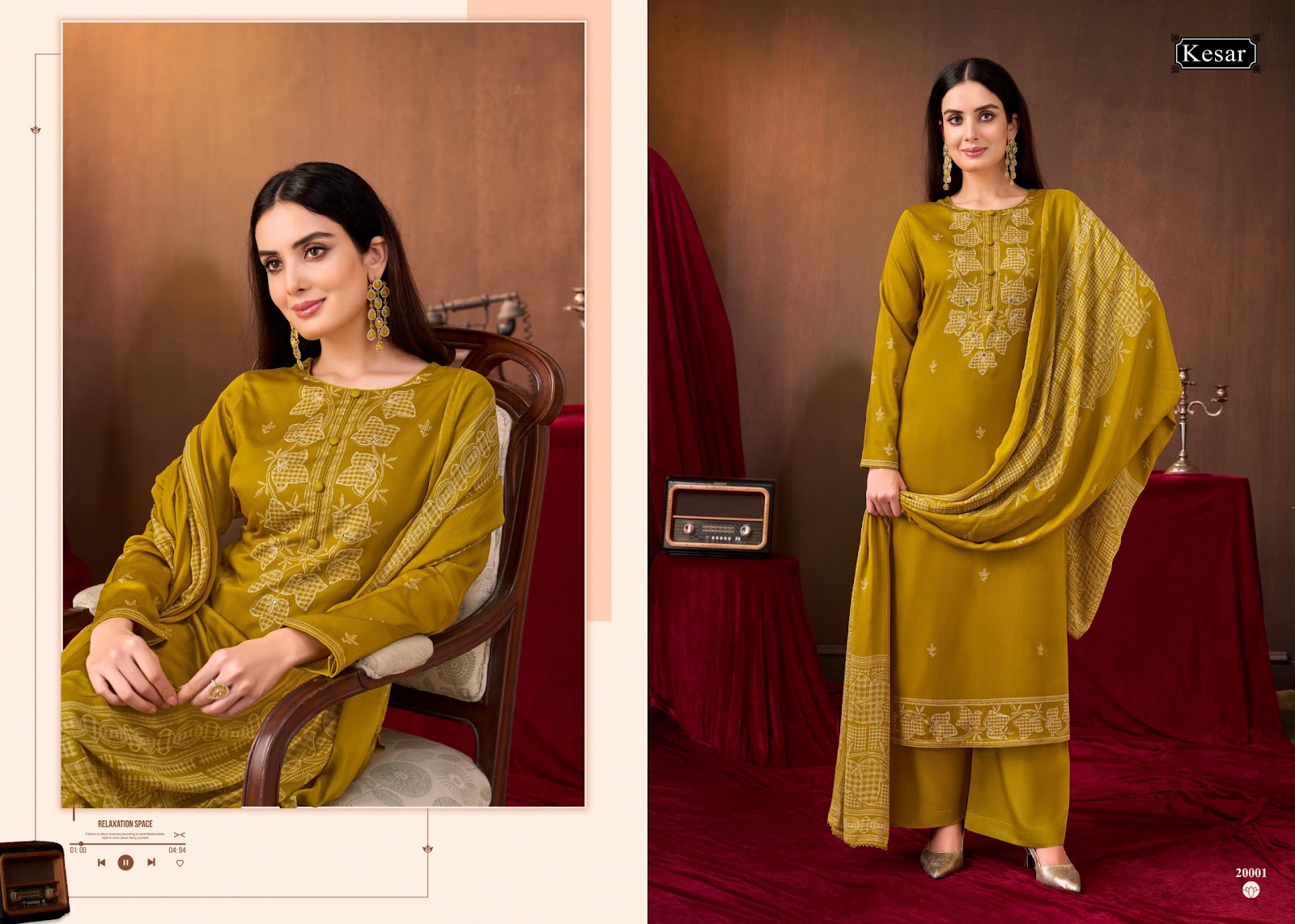Kareena Vol 635 Kesar Jam Satin Karachi Salwar Suits Wholesaler Ahmedabad