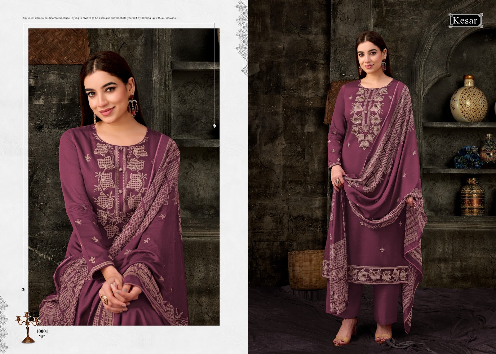 Kareena Vol 636 Kesar Jam Satin Karachi Salwar Suits Exporter