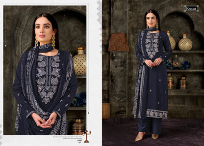 Kareena Vol 636 Kesar Jam Satin Karachi Salwar Suits Exporter