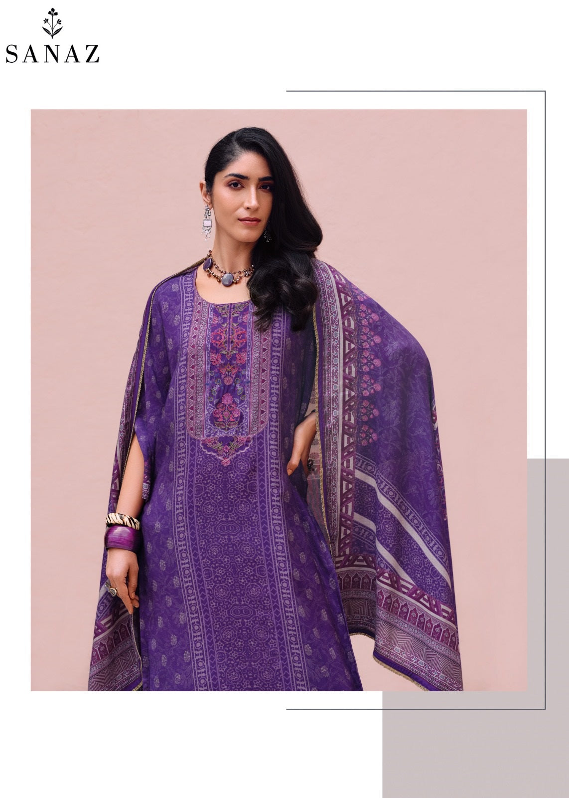 Karigari Sanaz Viscose Muslin Pakistani Salwar Suits Wholesaler