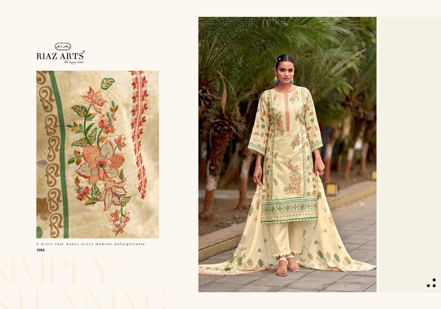 Karigiri E Saeed Riaz Art Cotton Cambric Karachi Salwar Suits Manufacturer India