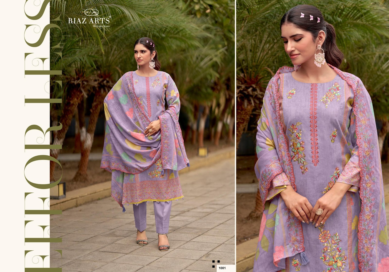Karigiri E Saeed Riaz Art Cotton Cambric Karachi Salwar Suits Manufacturer India