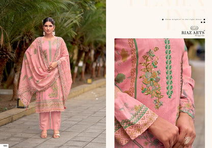 Karigiri E Saeed Riaz Art Cotton Cambric Karachi Salwar Suits Manufacturer India