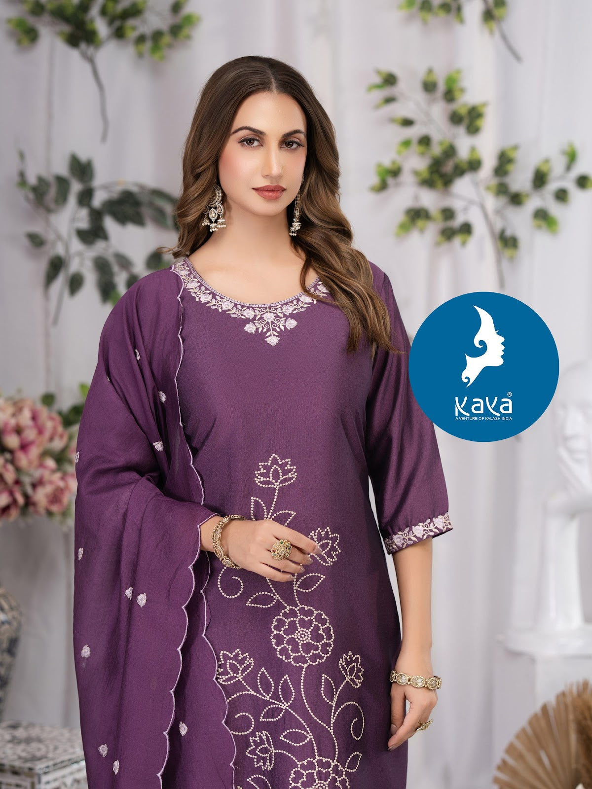 Karishma 2 Kaya Silk Readymade Pant Style Suits Exporter