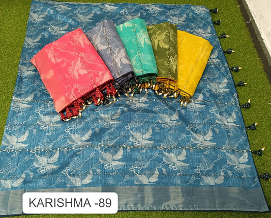 Karishma 89 Kalpveli Dola Silk Sarees