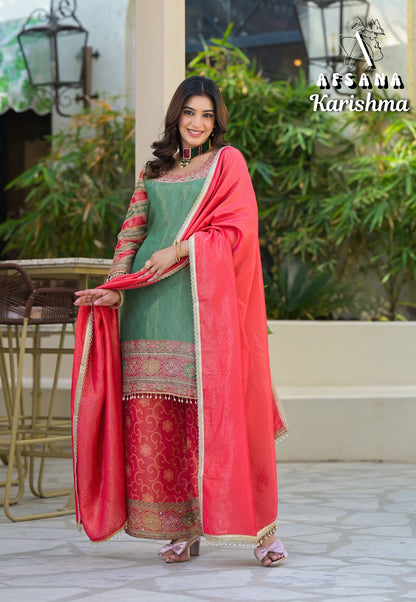 Karishma Afsana Pure Viscose Pakistani Readymade Suits Wholesale Price