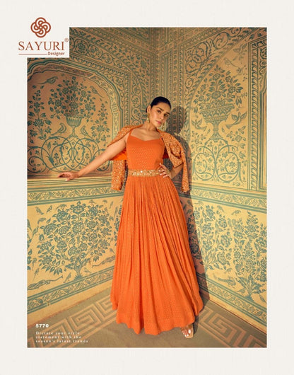 Karishma Sayuri Viscose One Piece Gown Exporter