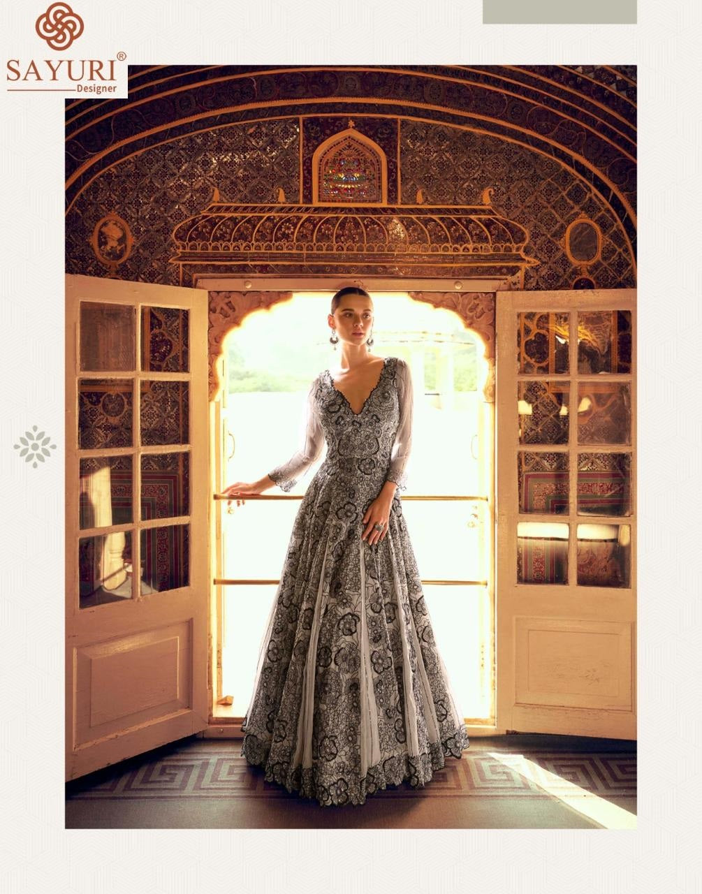 Karishma Sayuri Viscose One Piece Gown Exporter – Kavya Style Plus