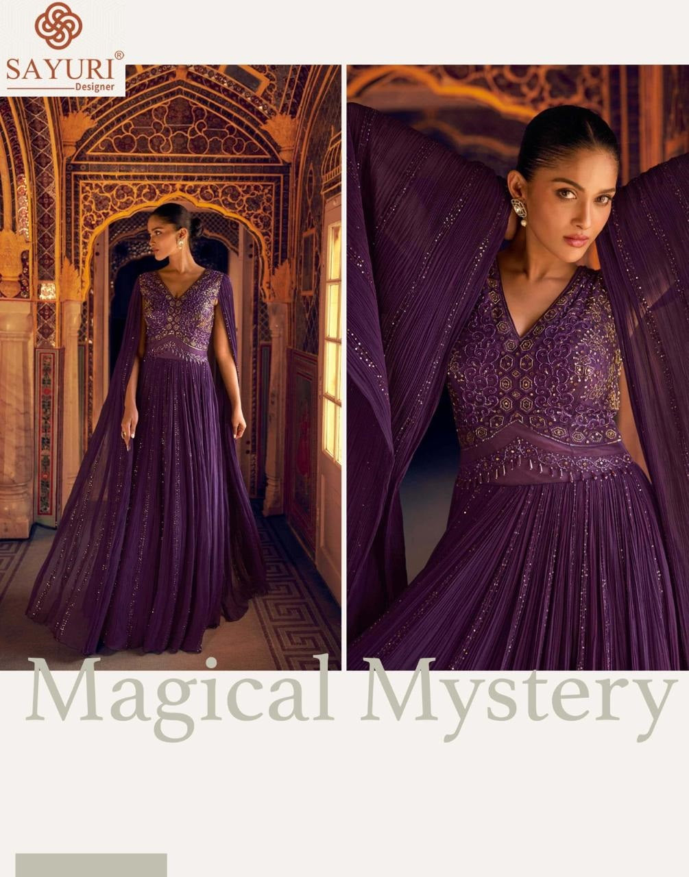 Karishma Sayuri Viscose One Piece Gown Exporter