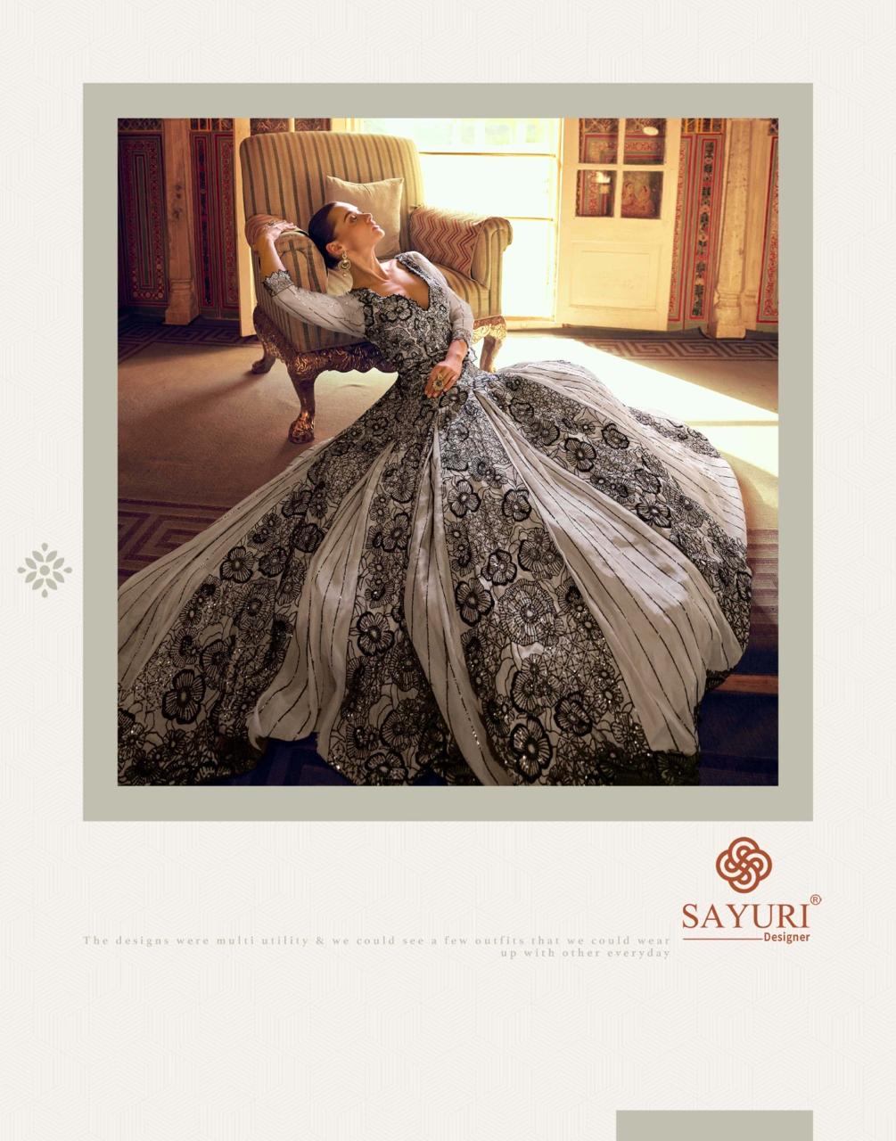 Karishma Sayuri Viscose One Piece Gown Exporter