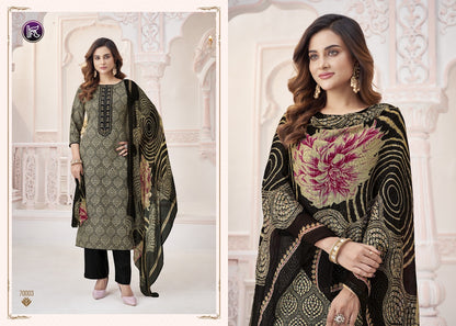 Karishma Vol 14 Kala Fashion Jaam Print Plazzo Style Suits Supplier Gujarat