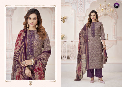Karishma Vol 14 Kala Fashion Jaam Print Plazzo Style Suits Supplier Gujarat