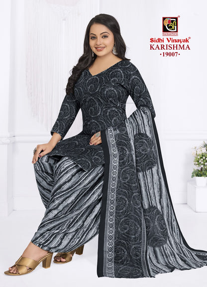 Karishma Vol 19 Patiyala Sidhi Vinayak Cotton Dress Material Exporter Gujarat