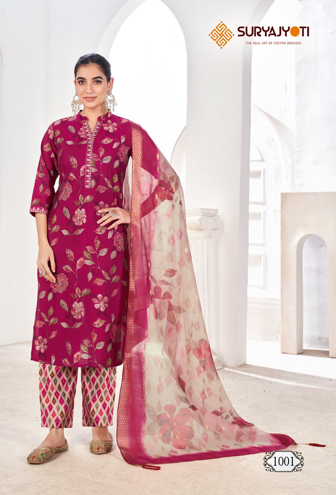 Karla Vol 1 Suryajyoti Modal Readymade Pant Style Suits Wholesaler Ahmedabad
