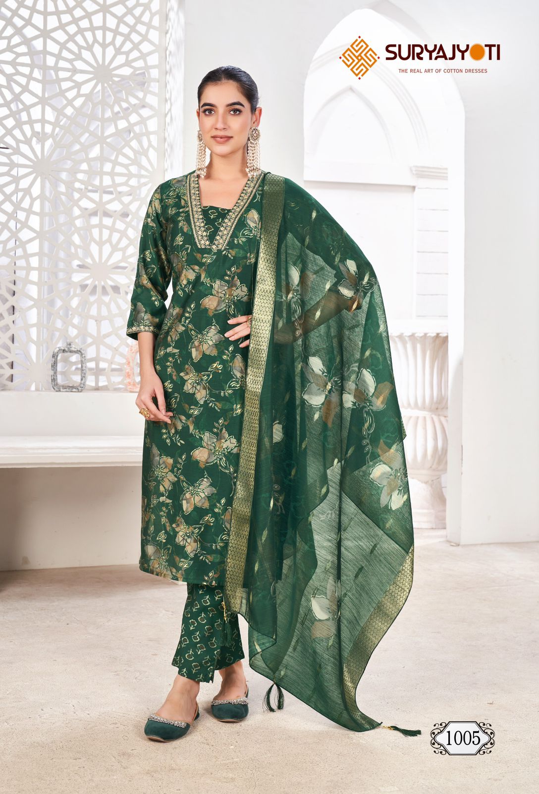 Karla Vol 1 Suryajyoti Modal Readymade Pant Style Suits Wholesaler Ahmedabad
