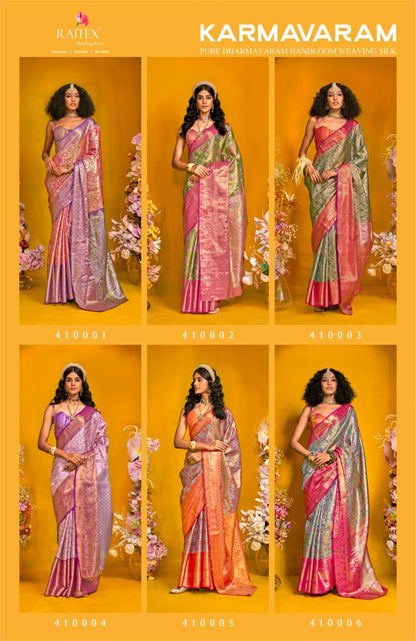 Karmavaram Rajtex Handloom Weaving Sarees Wholesaler India
